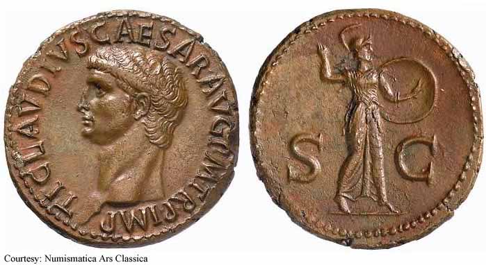 монета Древнего Рима