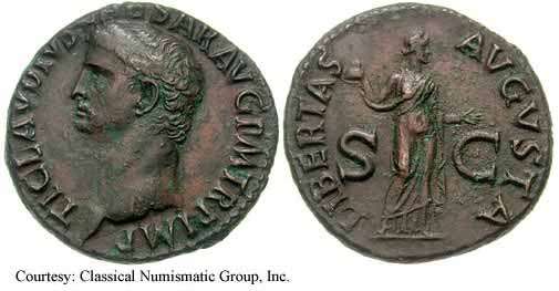 монета Древнего Рима