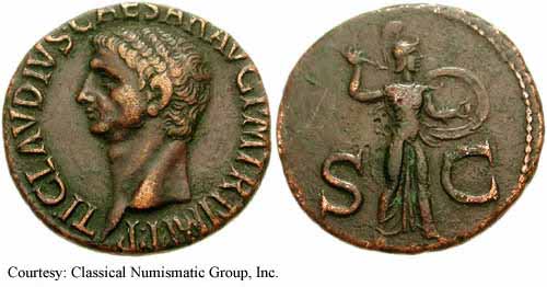 монета Древнего Рима