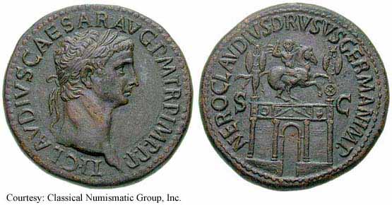 монета Древнего Рима