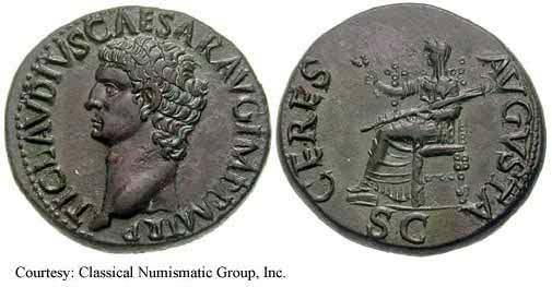 монета Древнего Рима