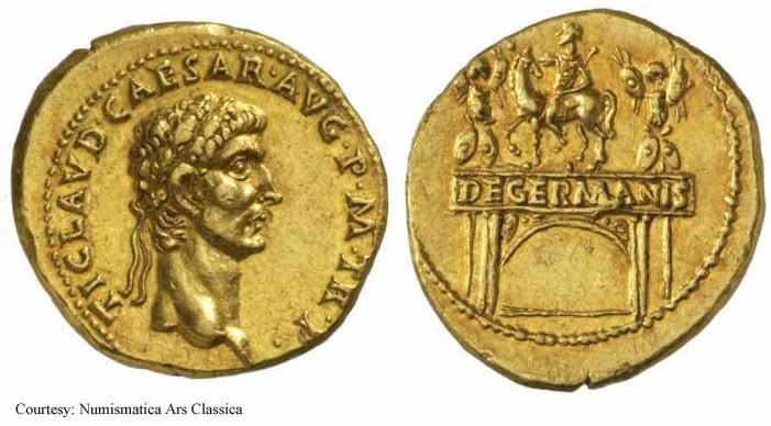 монета Древнего Рима