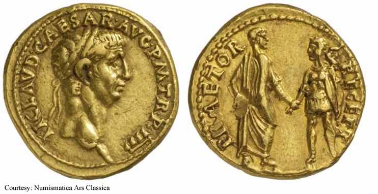 монета Древнего Рима