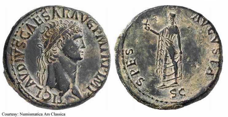 монета Древнего Рима