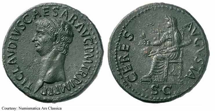 монета Древнего Рима