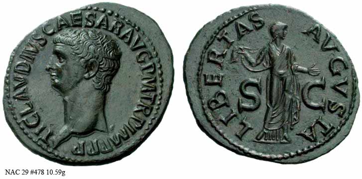 монета Древнего Рима