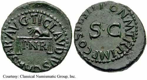 монета Древнего Рима