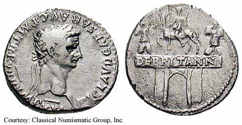 монета Древнего Рима