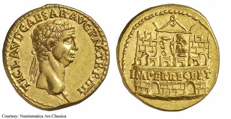 монета Древнего Рима