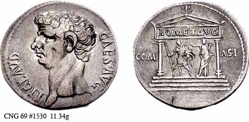 монета Древнего Рима