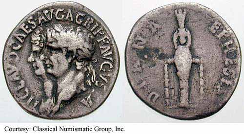 монета Древнего Рима