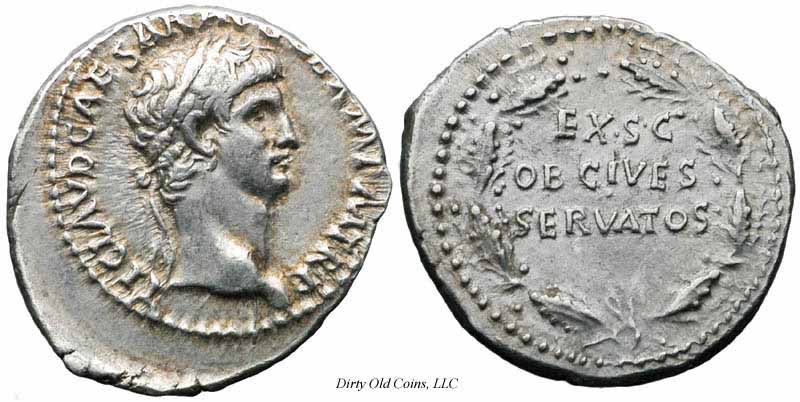 монета Древнего Рима