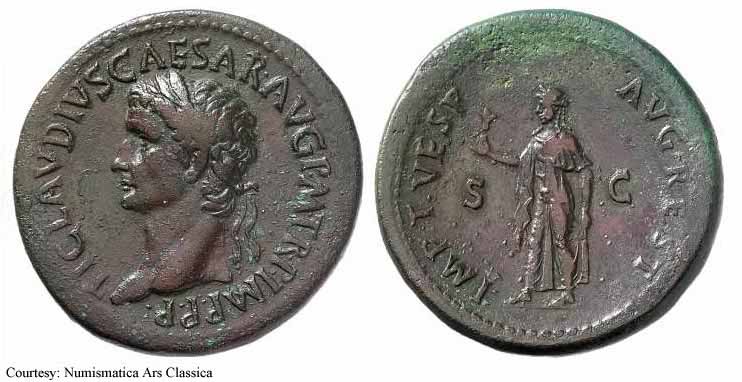 монета Древнего Рима