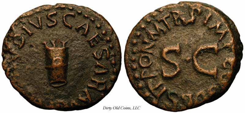 монета Древнего Рима