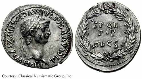 монета Древнего Рима