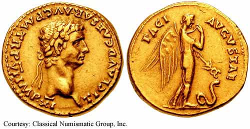 монета Древнего Рима