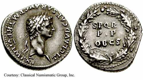 монета Древнего Рима