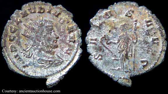 монета Древнего Рима