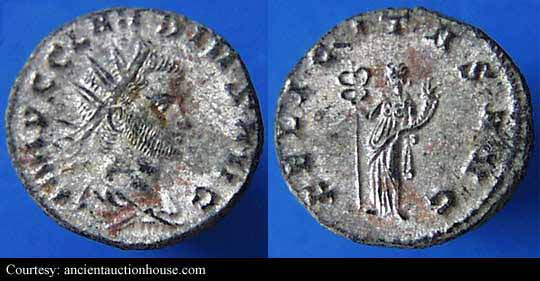 монета Древнего Рима