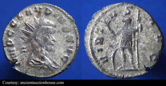 монета Древнего Рима