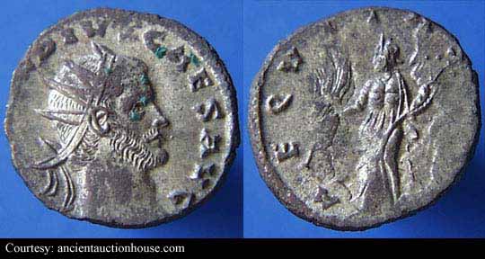 монета Древнего Рима