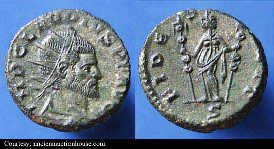 монета Древнего Рима