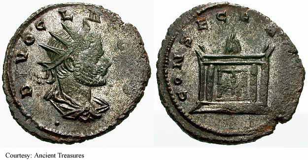 монета Древнего Рима