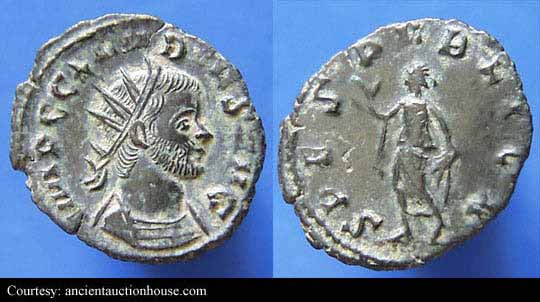 монета Древнего Рима