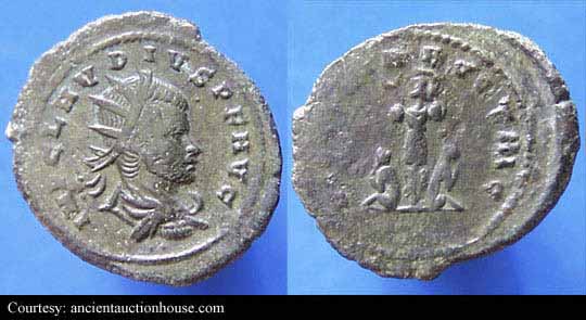 монета Древнего Рима