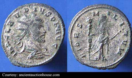 монета Древнего Рима