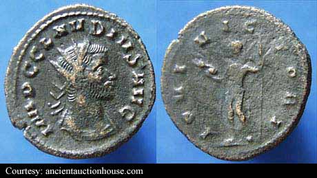 монета Древнего Рима