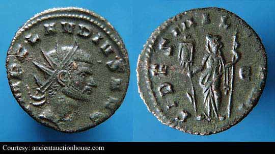 монета Древнего Рима