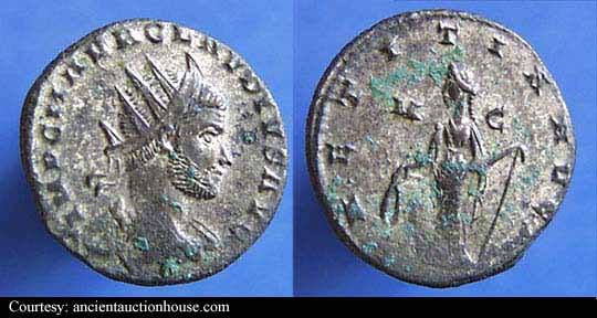 монета Древнего Рима