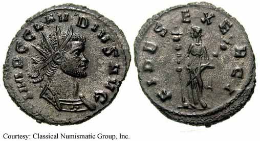 монета Древнего Рима