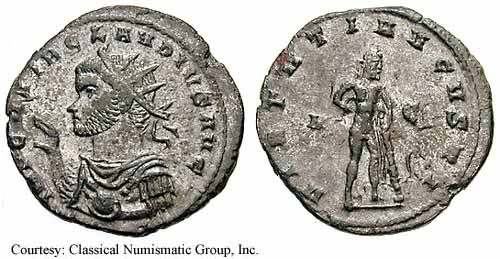 монета Древнего Рима