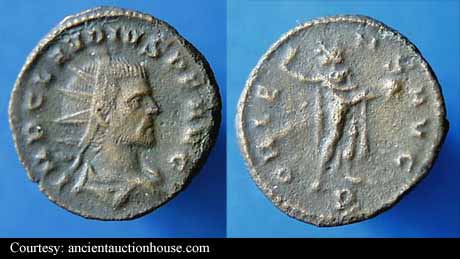 монета Древнего Рима