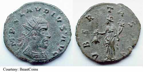 монета Древнего Рима