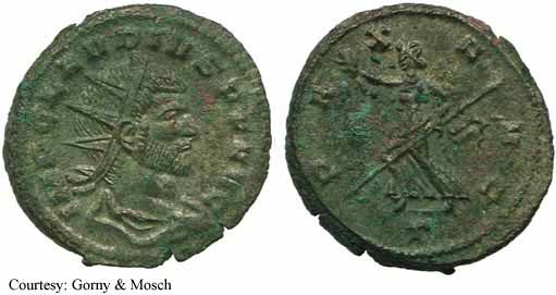 монета Древнего Рима