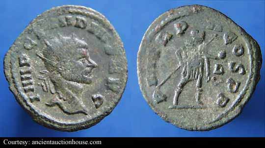 монета Древнего Рима