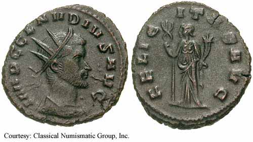 монета Древнего Рима