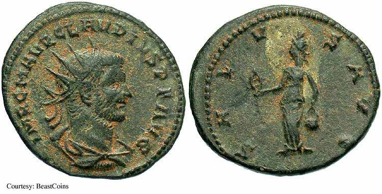 монета Древнего Рима