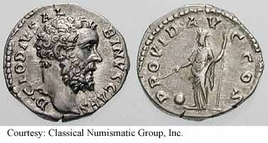 монета Древнего Рима