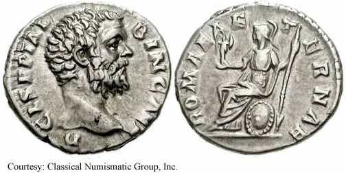 монета Древнего Рима