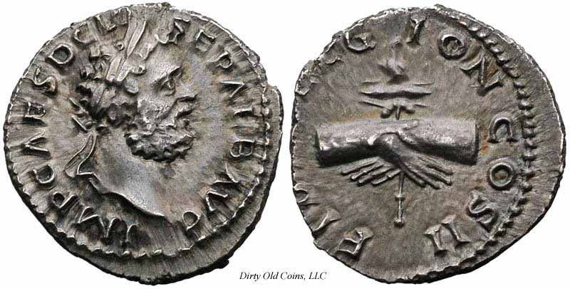 монета Древнего Рима