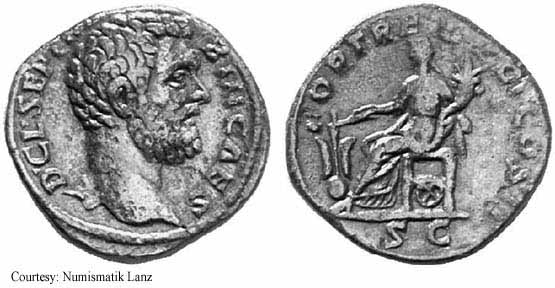 монета Древнего Рима