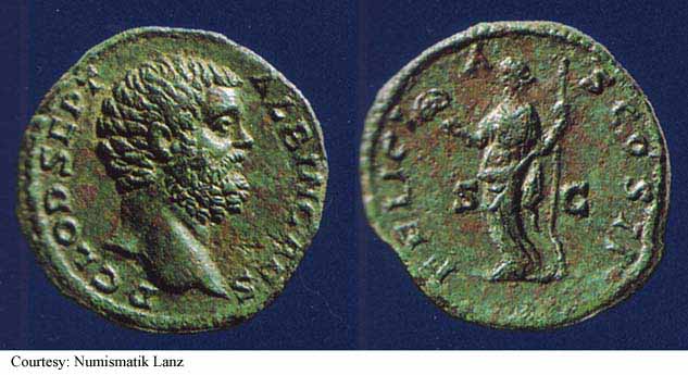 монета Древнего Рима