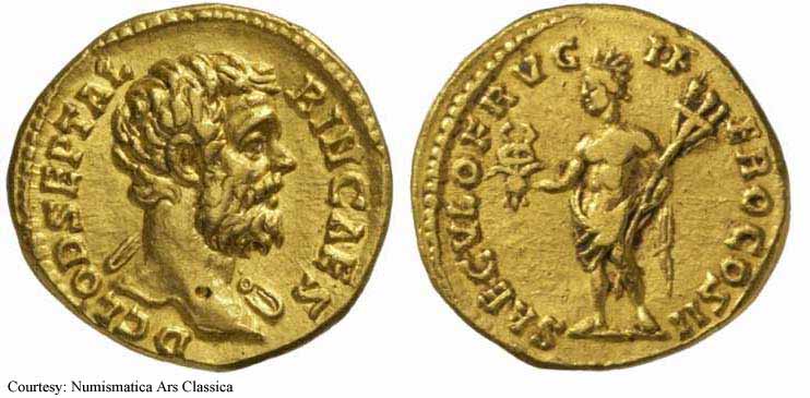 монета Древнего Рима