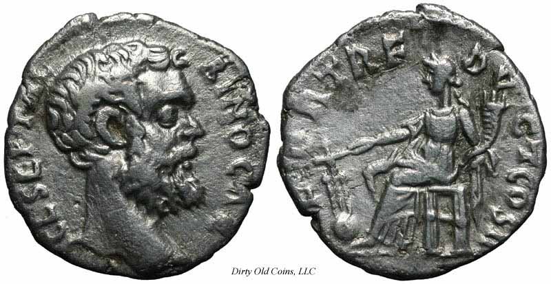 монета Древнего Рима