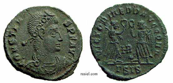 монета Древнего Рима