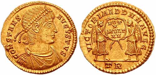 монета Древнего Рима